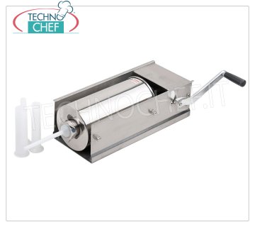 TECHNOCHEF - LLENADORA MANUAL HORIZONTAL 7 lt - 2 Velocidades, Mod.SS7H