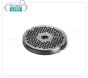 Molde de acero inoxidable con agujeros de Ø 3 mm para picadora tipo 22