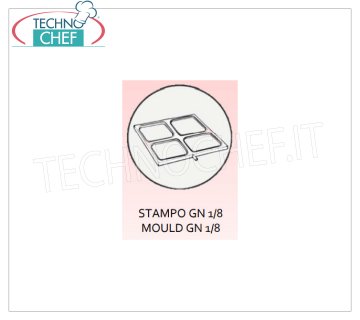 TECHNOCHEF - Molde de aluminio Anticoradal, Mod.GN1/8