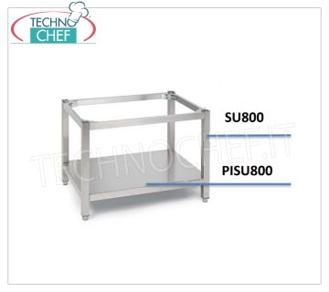 Technochef - Soporte de acero inoxidable