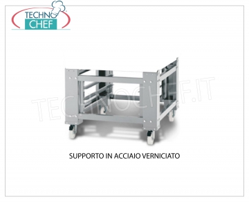 Soporte de acero pintado Soporte de acero pintado UNICO para horno Mod. ES6 / I y ES6 / R, Peso 52 Kg, dim.mm.1630x960x860h