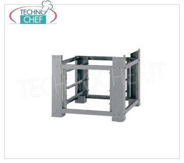 Soporte de acero pintado Soporte de acero pintado para hornos Mod. PFA y PFB, Peso 46 Kg, dim.mm.1010x1160x860h