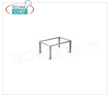 Technochef - SOPORTE PARA CESTA DE COLECCIÓN DE CUBIERTOS, Mod. 4102 Soporte para cesto de cubiertos