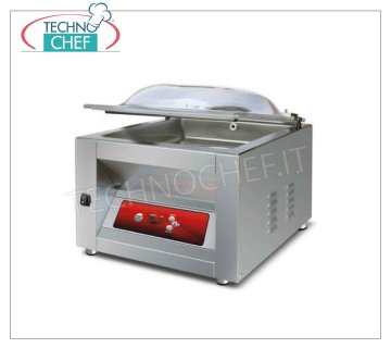 Máquina de campana de vacío profesional, barra de sellado de 40 cm, cámara de 41x45x22h cm, mod. SYSTEM40