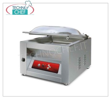 Máquina de cámara de vacío profesional, barra de sellado de 45 cm, cámara de 46x50x22h cm, mod. SYSTEM45