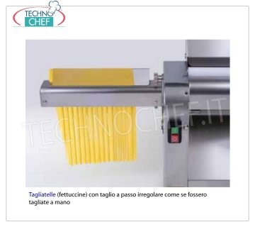CORTADOR DE HOJAS ANCHO DE CORTE 6.5 MM. - FETTUCCINE