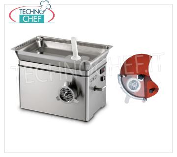 Technochef - PICADORA DE CARNE REFRIGERADA, con BOCCA 22, mod. TC22NEVADA, Profesional, Industrial