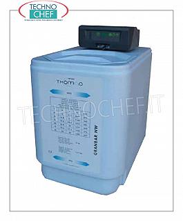 Technochef - Descalcificador automático de armario 13 lt Purificador/ablandador automático de armario para agua fría con capacidad de 13 lt. de resina, programación electrónica, rendimiento máximo: 1200 l/h, V.12 (alimentador incluido), dim.mm.320x520x525