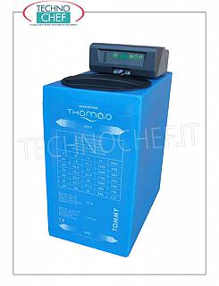 Armario descalcificador automático de agua de 9 litros, dim.mm.245x435x525h