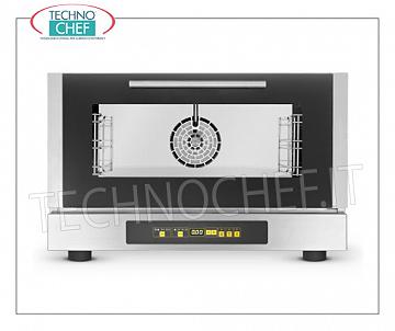 Tecnoeka - HORNO DE CONVECCIÓN DE VAPOR Eléctrico, digital, 3 bandejas GN 1/1, Profesional - EKF311DUD HORNO DE CONVENCIÓN ELÉCTRICO DE VAPOR, cámara de cocción para 3 GASTRO-NORM 1/1 (530x325 mm), CONTROLES DIGITALES con 99 programas, V.230 / 1, Kw.3,7, Peso 44 Kg, dim.mm.790x752x504h