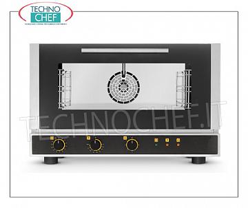 Tecnoeka - HORNO DE CONVECCIÓN DE VAPOR Eléctrico, 3 bandejas GN 1/1 (mm 530x325), Profesional - EKF311UD HORNO DE CONVENCIÓN ELÉCTRICO DE VAPOR, con cámara de cocción para 3 GASTRO-NORM 1/1 (530x325 mm), CONTROLES ELECTROMECÁNICOS, V.230 / 1, Kw.3,7, Peso 45 Kg, dim.mm.790x752x504h