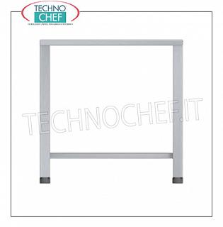 Base de apoyo para hornos de acero inoxidable en las patas inferiores del estante