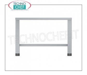 Soporte para superposición de hornos de acero inoxidable en patas con estante inferior
