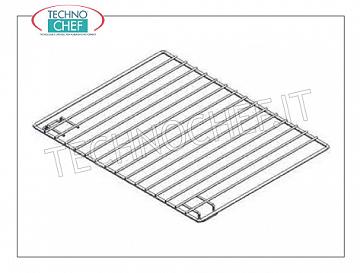 Rejilla horizontal cromada, dim.mm.435x340