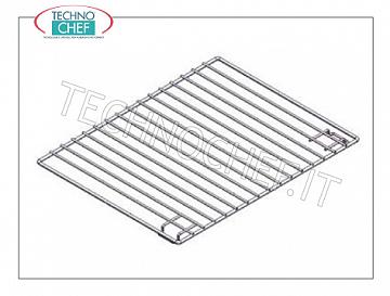 Parrilla horizontal en acero inoxidable AISI 304, dim.mm.435x340