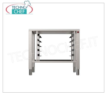 Mesa fija con soportes Mesa Fija AISI 430 para Hornos 4,6,10 Bandejas, dim. mm 850x787x770h, Peso kg 35