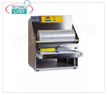 TECHNOCHEF - Termoselladora semiautomática para bandejas, Mod.TSS105-R
