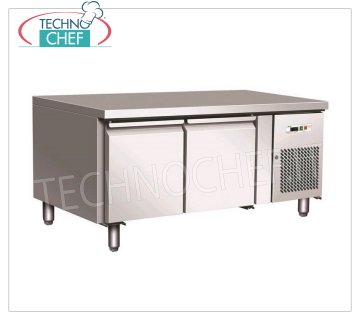 Forcar - Mesa Frigorífica Frigorífica 2 Puertas, Temp.-2°/+8°C, 170 lt, Ventilada, mod.G-UGN2100TN