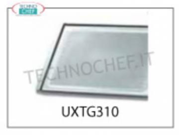 TECHNOCHEF - BANDEJA plana en ALUMINIO PERFORADO, Mod.TG310 BANDEJA DE ALUMINIO PERFORADA plana, mm 460x330x15H -- Precio unitario indicado, adquirible en paquetes de 2