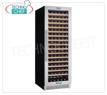 Forcar - BODEGA ''ENOLO'' para 101 BOTELLAS, VENTILADA 1 TEMPERATURA +5°/+18°C, Mod.G-VI180S