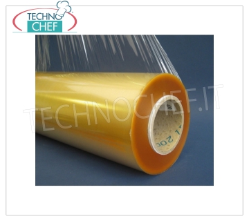 Película de rollo de película transparente para máquina de embalaje VITAFILM-Roll film transparente de mt.1500, 400 mm de ancho, peso kg.13