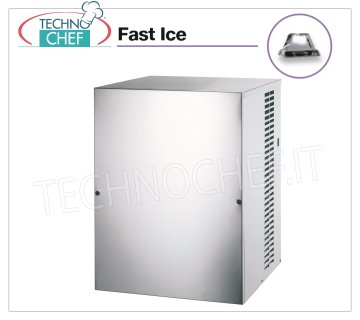 MÁQUINA DE HIELO FAST ICE con CUBOS VERTICALES de 140 Kg / 24 horas, sin DEPÓSITO, Mod.VM350